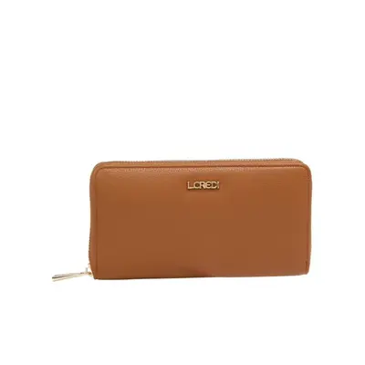 L.CREDI Filippa Wallet L Cognac