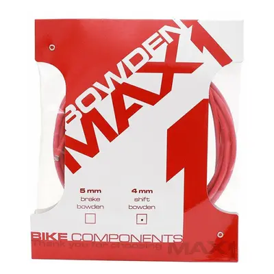 Max1 bowden 4 mm červený balení 3 m