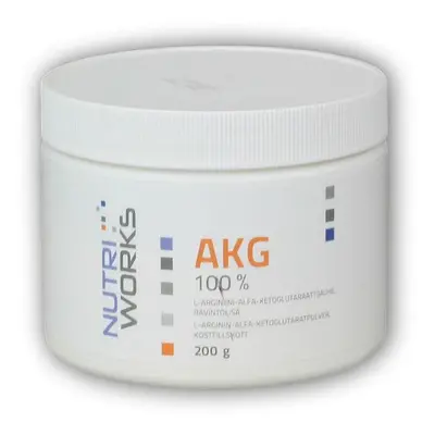 Nutri Works AKG 100% 200g (L-arginin-alfa-ketoglutarát)