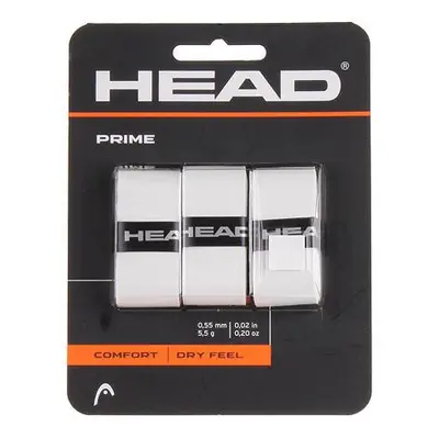 Head Prime 3 overgrip omotávka 0,55 mm bílá