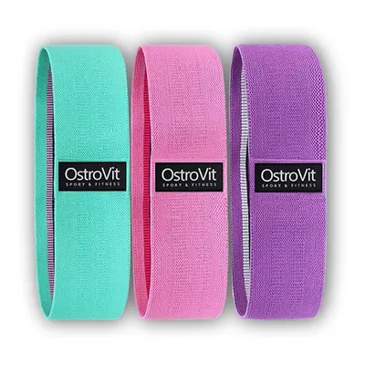 Ostrovit Material resistance bands 3 pack set gumy