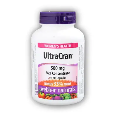 Webber Naturals UltraCran 500 mg 80 kapslí