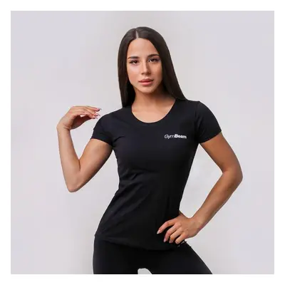 GymBeam Dámské tričko Basic Black