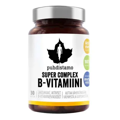 Puhdistamo Super Vitamin B Complex 30 kapslí