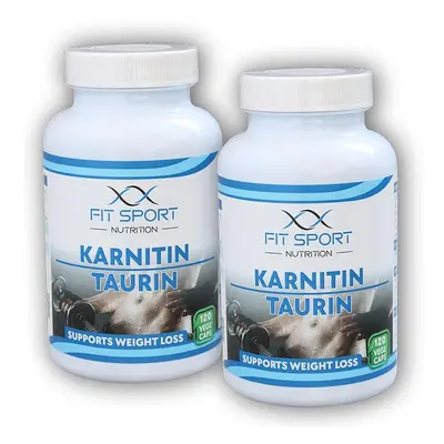 Fit Sport Nutrition 2x Karnitin Taurin 120 vege caps