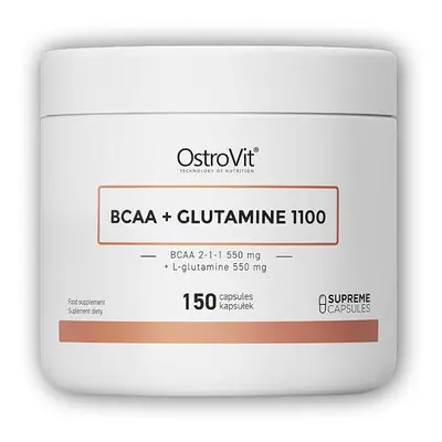 Ostrovit Supreme BCAA + Glutamine 1100mg 150 kapslí