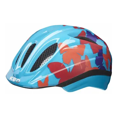 Ked Meggy II Trend butterfly blue cyklistická přilba