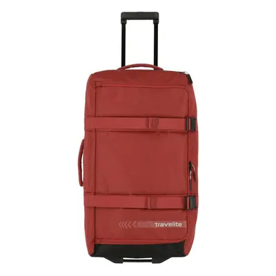 Travelite Kick Off Wheeled Duffle L Red taška