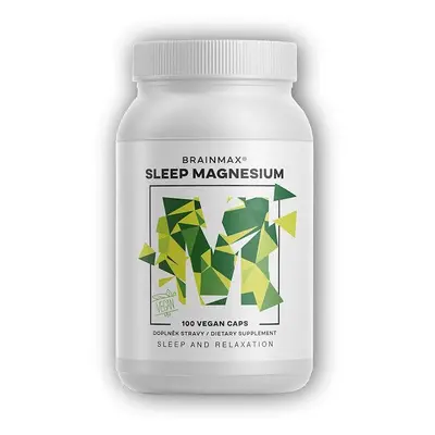 BrainMax Sleep Magnesium 320mg 100 kapslí