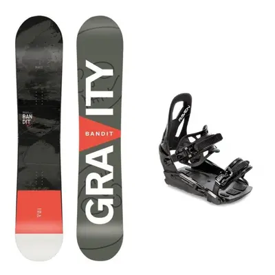 Gravity Bandit pánský snowboard + Raven S230 Black vázání