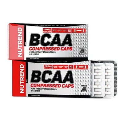 Nutrend BCAA Compressed caps 120 kapslí