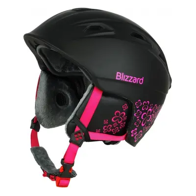 Blizzard W2W Demon black matt/magenta flowers d