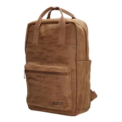 Enrico Benetti Rotterdam 13" Notebook Backpack Camel batoh