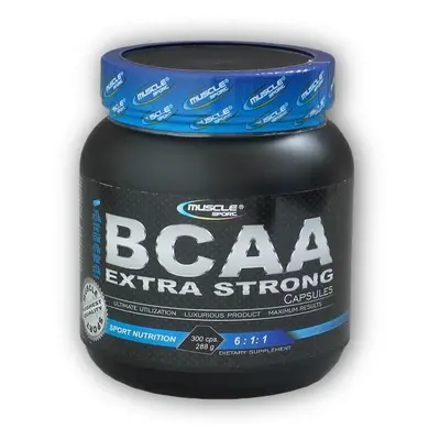 Musclesport BCAA extra strong 6:1:1 300 kapslí