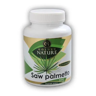 Golden Natur Saw Palmetto 45% mastných kyselin 100 kapslí