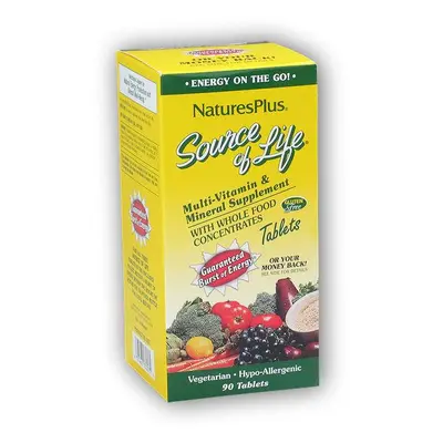 Natures Plus Source of Life Multi-Vitamin + Mineral 90 tb.