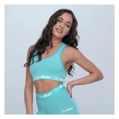 GymBeam Sportovní podprsenka Simple Turquoise