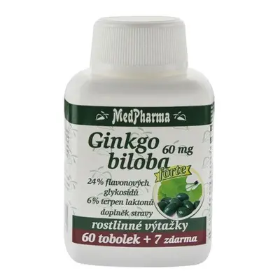 MedPharma Ginkgo biloba Forte 60 mg 67 tablet