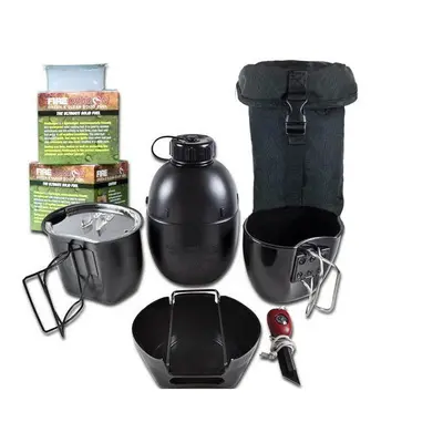 BCB Adventure sada Crusader Cooking System Black I black pouch