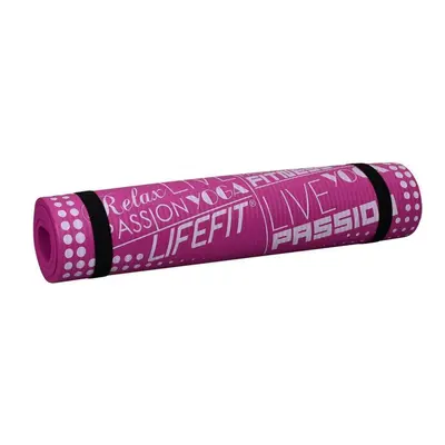 Lifefit Podložka YOGA MAT EXKLUZIV , bordó