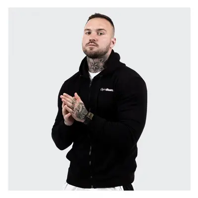 GymBeam Mikina Zipper Hoodie Black