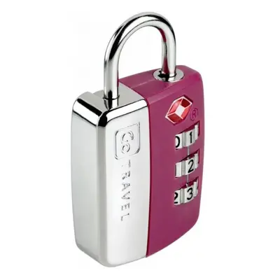 Go Travel zámek Secure Lock TSA violet