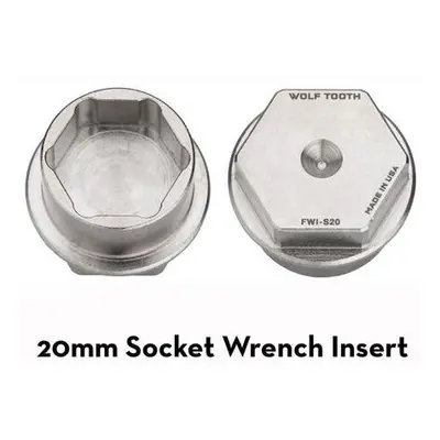 Wolf Tooth Nářadí Flat Wrench Insert 20 Mm Socket