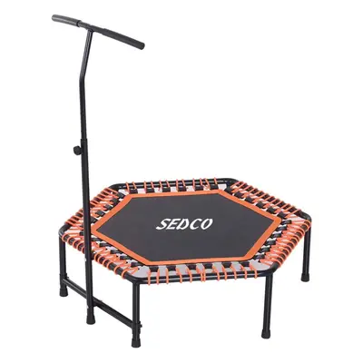 Sedco Trampolína fitness s madlem HEXAGON 122 cm