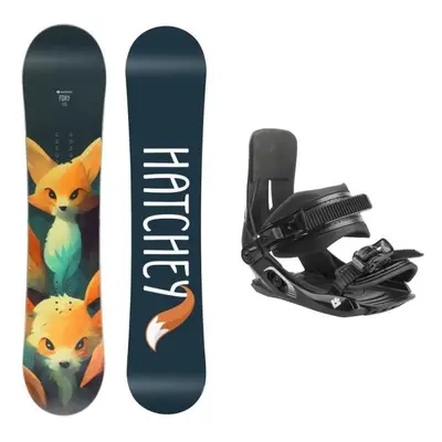 Hatchey Foxy dětský snowboard + Hatchey Tactic Junior vázání