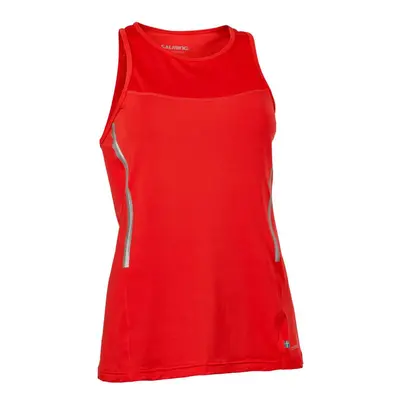 Salming Laser Tank Women Poppy Red Melange