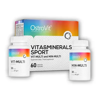 Ostrovit Vita and minerals sport 2 x 30 kapslí