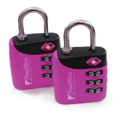 Travel Blue 2x Combi TSA Lock Purple