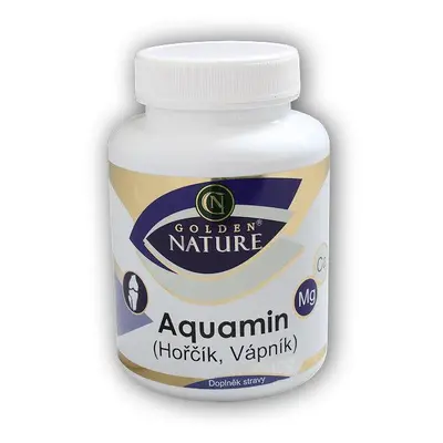 Golden Natur Aquamin vápník + hořčík 100 kapslí