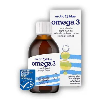 Arctic blue Omega 3 150ml (450mg DHA, 380mg EPA Vitamin D 400IU)