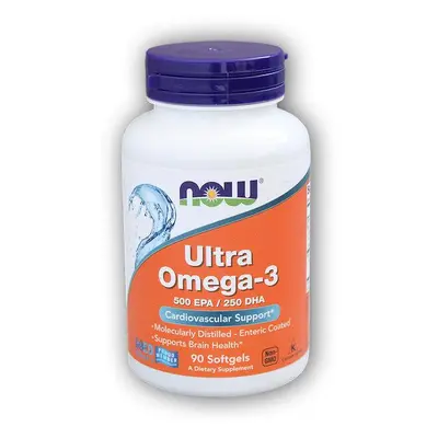 NOW Foods Ultra Omega 3 250 DHA/500 EPA 90 kapslí