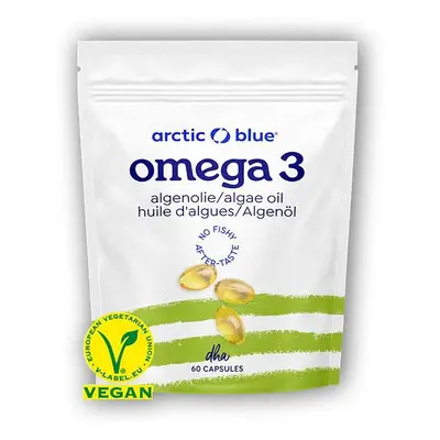 Arctic blue Vegan Omega 3 Algae 60 kapslí (250mg DHA)