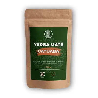 BrainMax Pure Organic Yerba Maté - Catuaba 500g