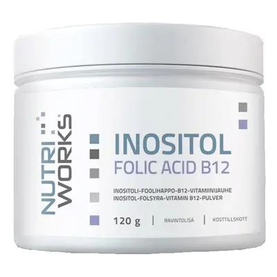 NutriWorks Inositol Folic Acid B12 120g