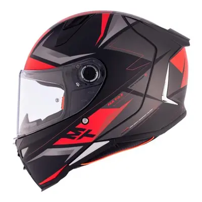 MT Helmets Integrální helma REVENGE 2 S HATAX B5 černo-šedo-červená