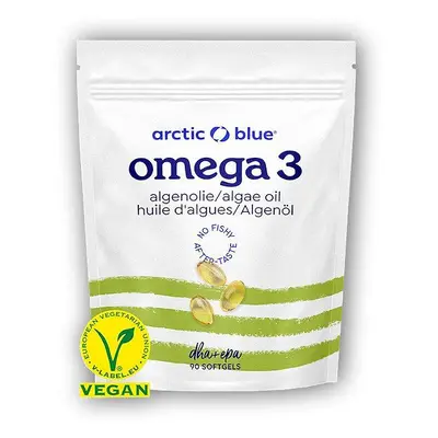 Arctic blue Vegan Omega 3 Algae 90 kapslí (420mg DHA 140mg EPA)