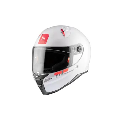 MT Helmets Integrální helma REVENGE 2 S SOLID A0 lesklá bílá