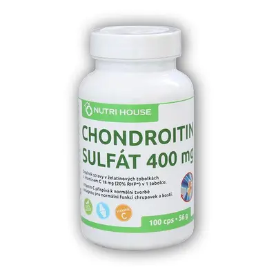 Nutri House Chondroitin sulfát 400mg 100 kapslí (VÝPRODEJ)