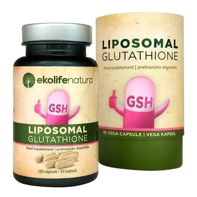 Ekolife Natura Liposomal Glutathione 30 kapslí