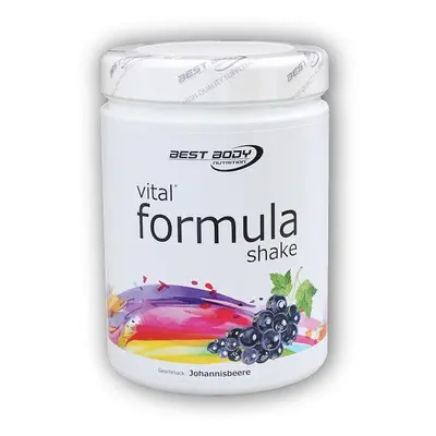 Best Body Nutrition Vital formula shake černý 500g