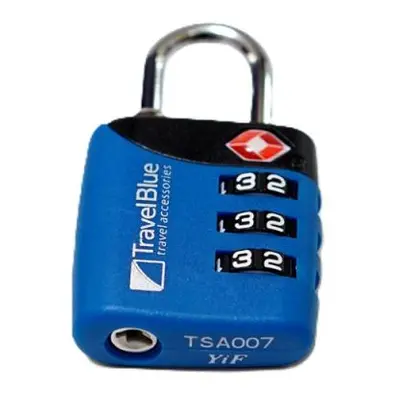 Travel Blue Combi TSA Lock Blue