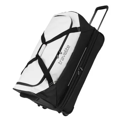 Travelite Basics Wheeled Duffle exp. Black/white