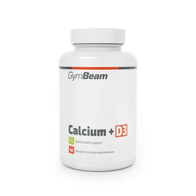 GymBeam Vápník + vitamín D3 120 kaps.