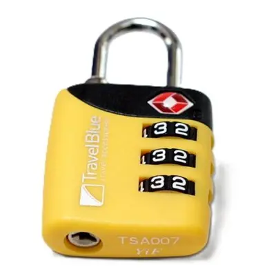 Travel Blue Combi TSA Lock Yellow