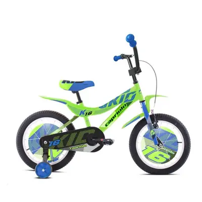 Capriolo Dětské jízdní kolo BMX 16" HT KID modro-zelené