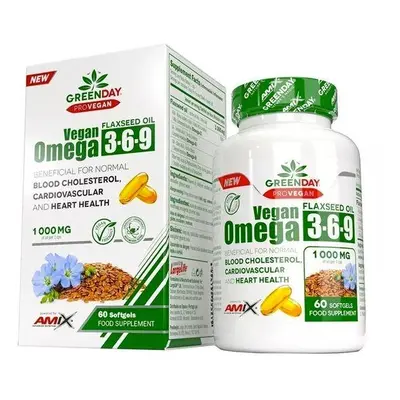 Amix ProVegan Omega 3-6-9 60 kapslí